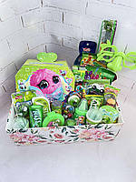 Сладкий зеленый Box с игрушкой для мальчика, Подарок на день рождения, Оригинальный SweetBox