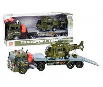 Іграшковий трейлер з вертольотом WY571G