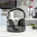Бездротові навушники Thomson WHP3001BK із зарядною станцією Bluetooth навушники бездротові, фото 6