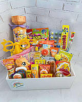 Оранжевый Surprise Box для детворы, Подарок из сладостей, Красочный SweetBox с игрушкой сюрпризом