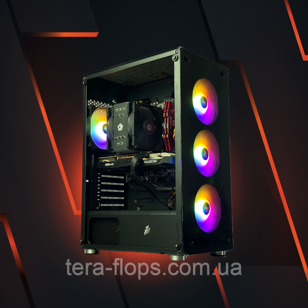 Ігровий ПК Phantom v2 (RTX 3070 8GB / Ryzen 5 7500F / DDR5 16GB / SSD 1TB) від TeraFlops