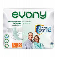 Evony подгузники L Large 30 шт