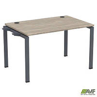 Элемент стола составного с кронштейнами одинар. SIG-343 (1587х800х750мм) Черный графит/Вяз Либерти AGS