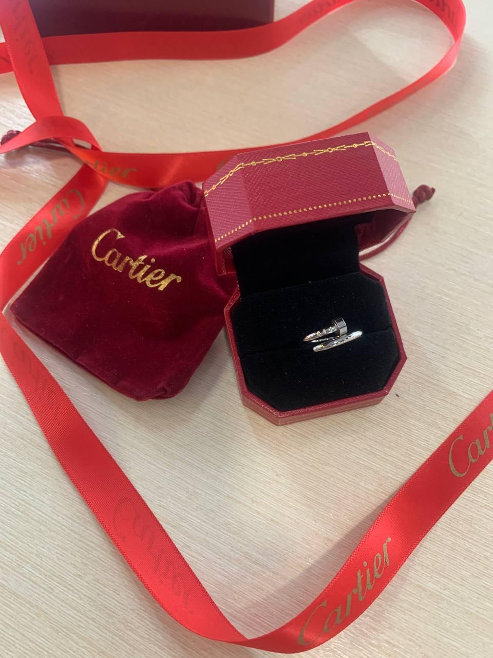 Кільце цвях Cartier/Cartier / Красива подарункова упаковка - коробочка з оксамитом та пакет