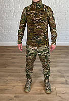 Мужской зимний тактический костюм, костюм тактический на флисе (убакс с брюками)