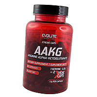 Аргинин Evolite Nutrition AAKG Extreme 60 капс