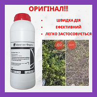 Гербіцид суцільної дії для знищення бур'янів Ураган Форте 500 SL Syngenta 1л