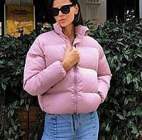 Женская куртка зимняя зефирка, качественная плащевка Канада водоотталкивающая, наполнитель синтепон 150