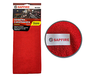 Серветка універсальна 35х40 см червона SA-210 SAPFIRE Cleaner