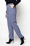 Брюки теплі Барбара блакитний піксель, фото 5