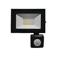 Прожектор LED с датчиком движения 30W 220V 1720lm 6500K IP65 122х97mm [4262380660113] LED-FL-30/65sensor