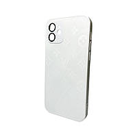 Чохол для смартфона AG Glass Gradient LV Frame for Apple iPhone 12 Pearly White