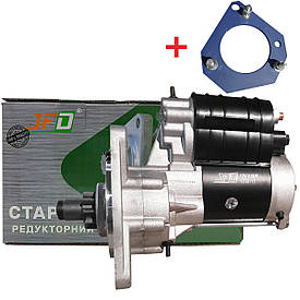 Стартер редукторний 12В 3,5 кВт (бендекс 40мм)(TM JFD) (МТЗ) (з плитою)