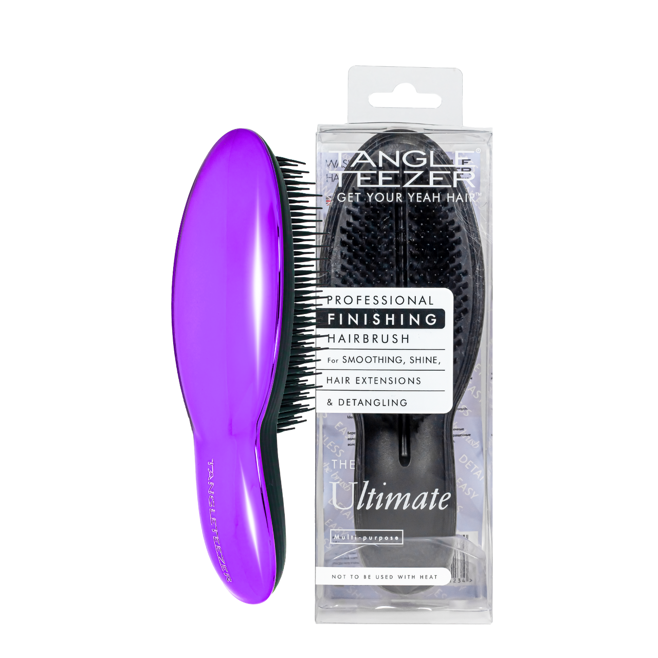 Щітка для волосся масажна The Ultimate Фіолетова, фото 1