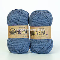 Пряжа Drops Nepal (колір 6314 denim blue)