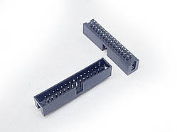 Роз'єм прямий BH-30P вилка на плату 2.54 mm 30pin