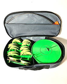 Набір жерлиць оснащених в чохлі 10 шт