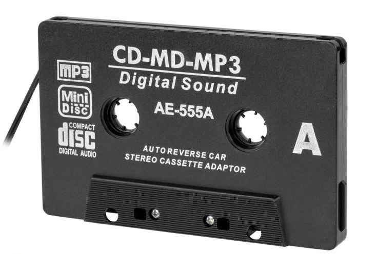 Перехідник машина CD/MD — касета AUX