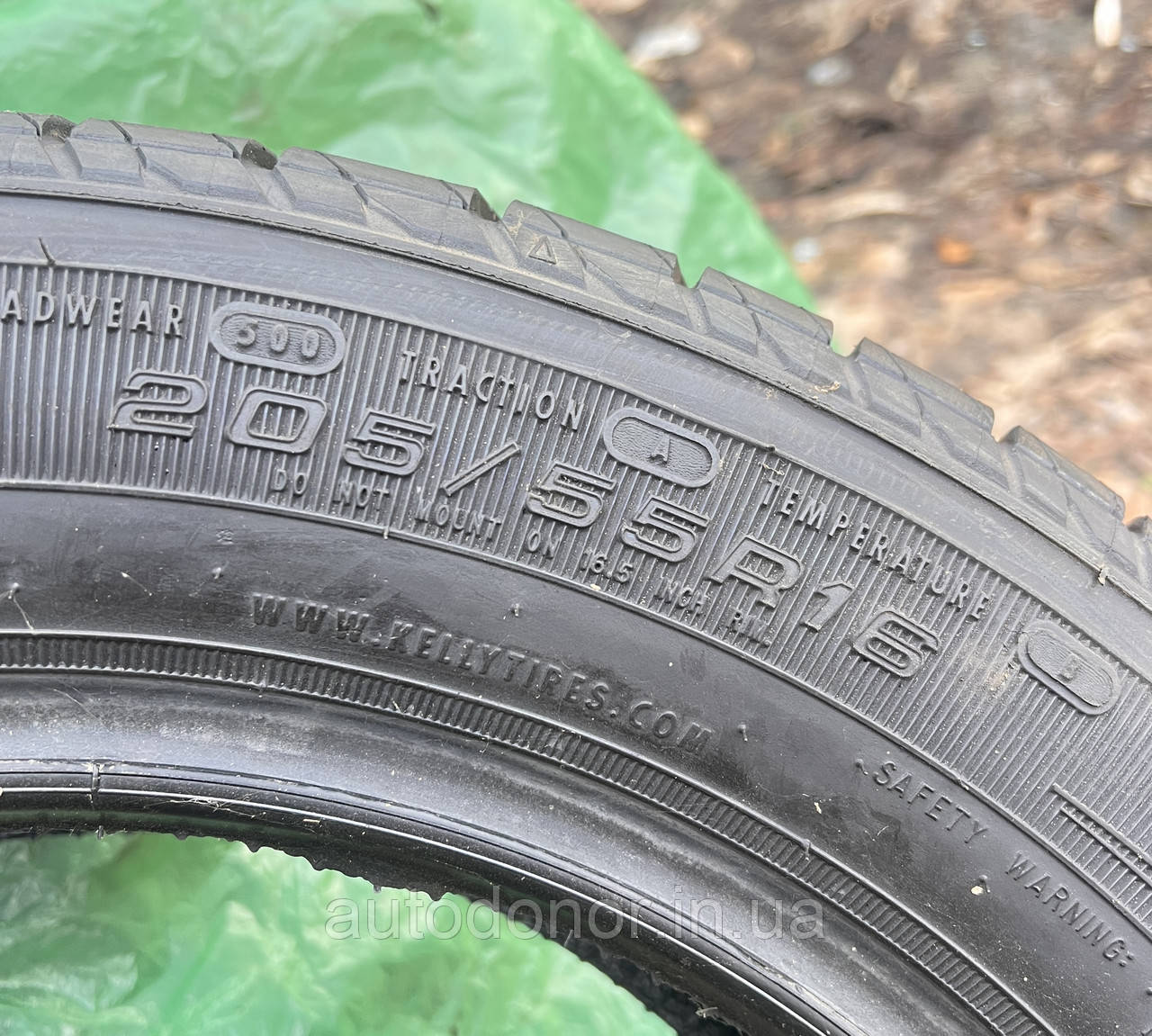 Шина 205/55R16 91H Kelly Edge A/S All-Season Nissan Leaf ZE0 / AZE0 / ZE1 - фото 3 - id-p670155963