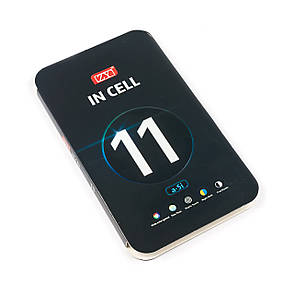 Дисплей APPLE iPhone 11 (IPS) (IN CELL) (ZY) (ASI HD+) з чорним тачскріном, фото 3