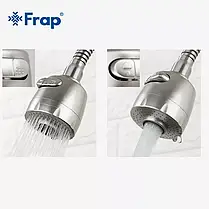 Змішувач для кухні Frap F44899-1 з гнучким виливом, 2 режими, фото 5