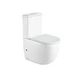 Унитаз-компакт KOLLER POOL Round Smart RN-0630-RQ-C+RN-0630-RQ-T с бачком и сиденьем Soft Close дюропласт, фото 2