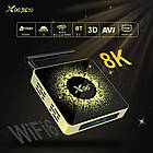 Смарт приставка X96 X10, 8/64, Amlogic S928X, WIFI 6,  Android 11, Smart TV Box, фото 7