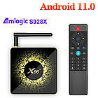 Смарт приставка X96 X10, 8/64, Amlogic S928X, WIFI 6,  Android 11, Smart TV Box, фото 10