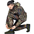 Дощовик вітро-вологозахисний костюм MIL-TEC колір Flecktarn 10625021, фото 7