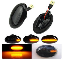 Повторювач повороту Mercedes-Benz Vito 447 2015- Мерседес Віто 447 (2шт динамічні чорні ЛЕД)