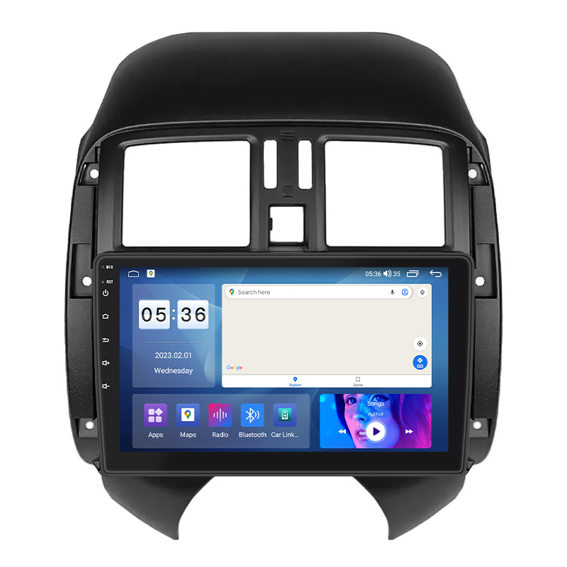 Штатна магнітола Lesko для Nissan Sunny N17 2012-2014 екран 9" 4/64 Gb CarPlay 4G Wi-Fi GPS Prime 8 шт.