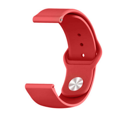 Ремінець універсальний Sport band для Samsung/Amazfit/Huawei (22mm) Red
