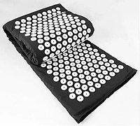 Акупунктурний / масажний килимок Acupressure Mat or Bed of Nails Чорний