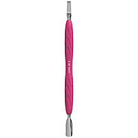 STALEKS UNIQ 10 TYPE 5 Лопатка манікюрна з силіконовою ручкою (пушер округлий вузький+лопатка широка пряма) -