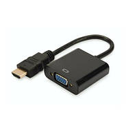 Адаптер DIGITUS DA-70461 HDMI to VGA 15см чорний