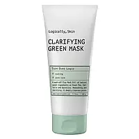 Очищающая маска с глиной и спирулиной Logically, Skin Clarifying Green Mask Глиняная маска с добавлением спиру