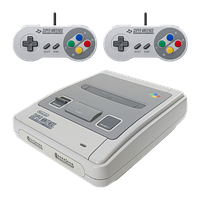 Набор Консоль Nintendo SNES FAT Europe Light Grey Без Геймпада Б/У Хороший + Геймпад Проволочный Grey 2.2m 2