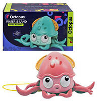 Заводна іграшка`Cute crab` рожевий (MiC)