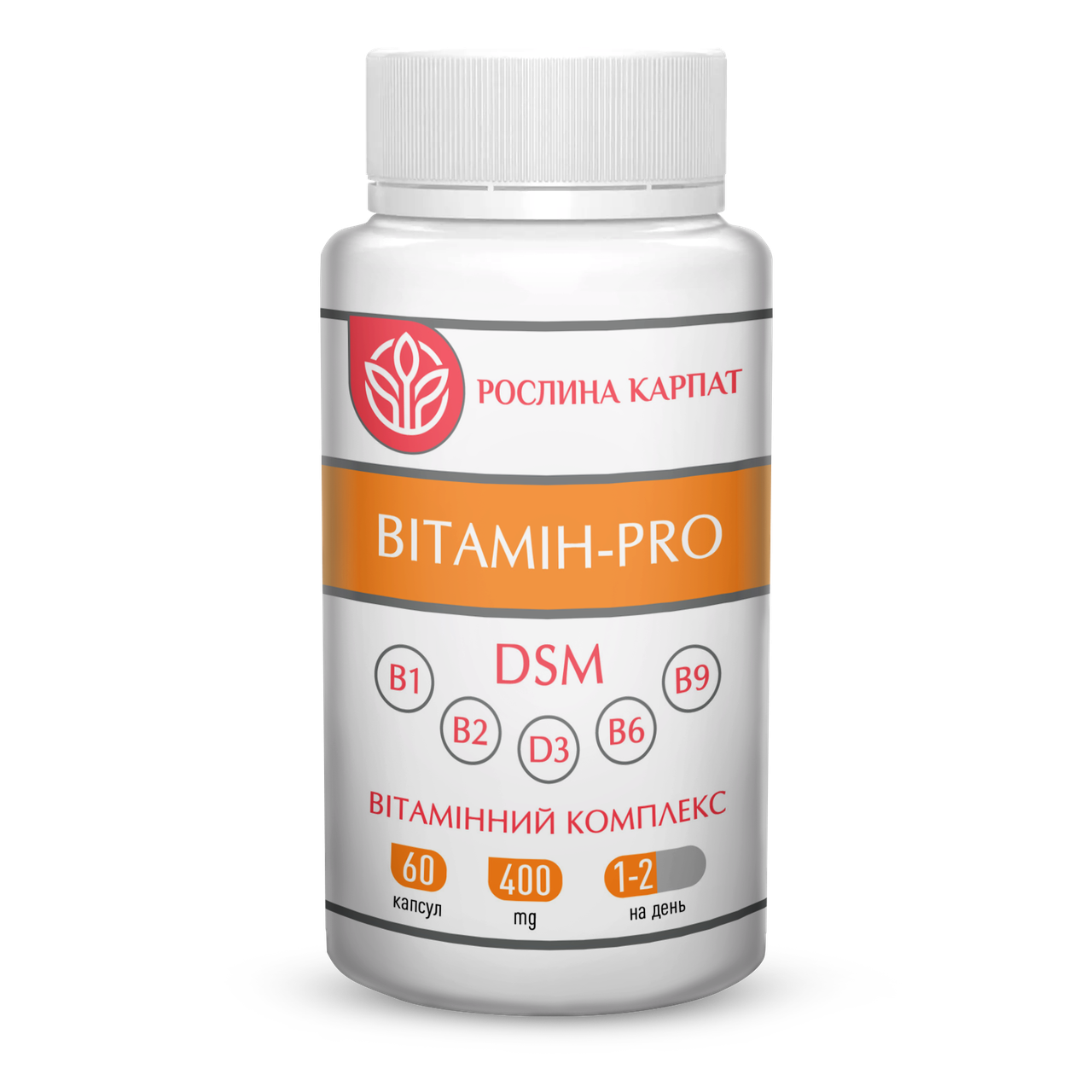 Вітамін - PRO 60 кап., Рослина Карпат