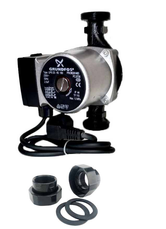 Насос циркуляційний для опалення GFS 25/6/180 + гайки!, фото 1