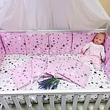 Захист в дитяче ліжечко, бортики в ліжечко подушки ,защита, фото 4