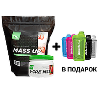 Гейнер Mass Up 2,5 кг + Креатин 0,3 кг + Шейкер в подарок! TNT Nutrition, Польша