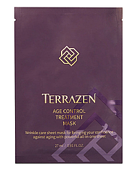 Омолоджуюча живильна тканинна маска проти зморшок - Terrazen Age Control Treatment Mask (1 шт)