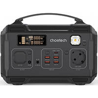 Зарядная станция портативная Choetech BS002-EU-BK BS002 300Вт/ч QC 3.0 USB-C PD60 Вт