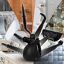 Пароочисник ручний Maltec Steamer HDS3350W для кахлю плитки вікон, фото 4
