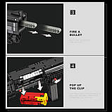 Конструктор 77002 Reobrix Дробовик Super Shorty, 882 деталі (Стріляє після збирання), фото 6