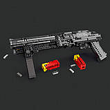 Конструктор 77002 Reobrix Дробовик Super Shorty, 882 деталі (Стріляє після збирання), фото 7