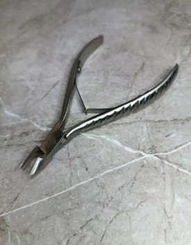 Кусачки для манікюру Естет рифлені (алмазне ручне заточення), фото 1