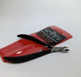 Кусачки для манікюру Естет ручне заточування (чорні ручки), фото 1