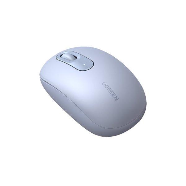 Беспроводная USB мышь Ugreen USB wireless mouse 2,4 ГГц Blue (MU105)